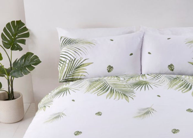 tropic green duvet set